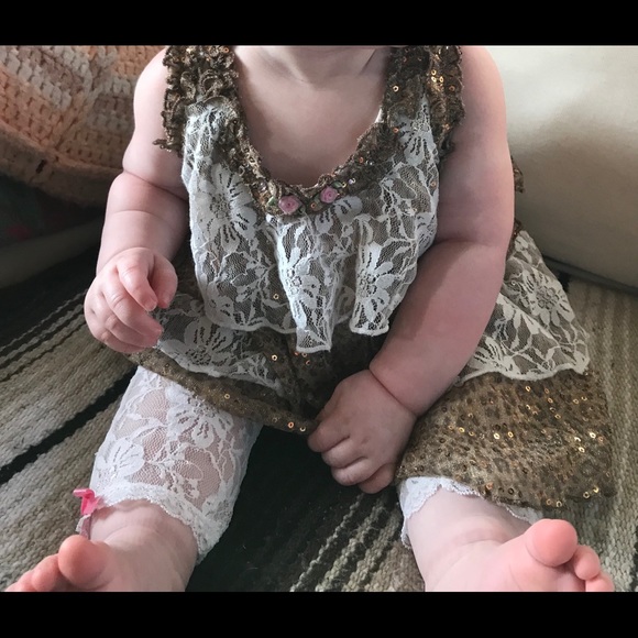 3T/6-12 M Lipstik👄Girls Sister Set party dresses - Picture 8 of 8